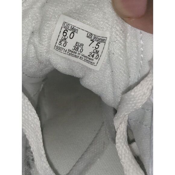 Vans Old Skool Sneakers Women Sz 7.5 True‎ White Low Top Skater Streetwear - Picture 8 of 8